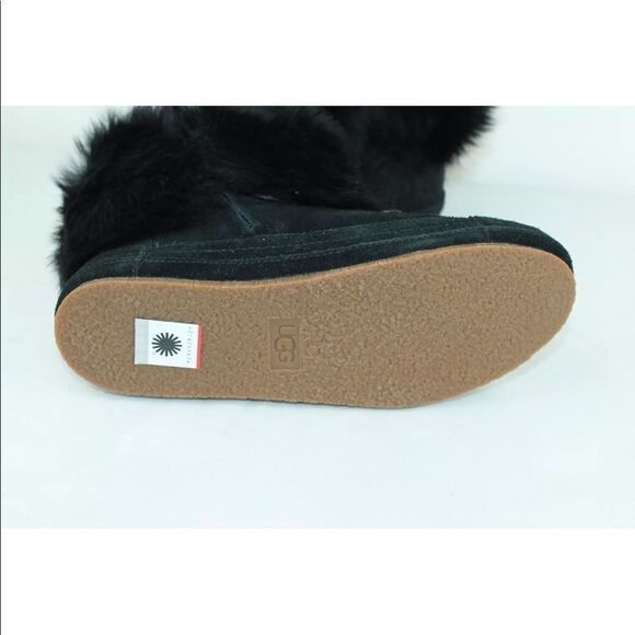 UGG ANTOINE MONGOLIAN FLUFFY FUR WOMENS SNEAKERS - Picture 7 of 8